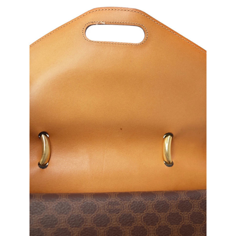 CELINE Macadam canvas handbag brown canvas triomphe - Picture 9 of 9